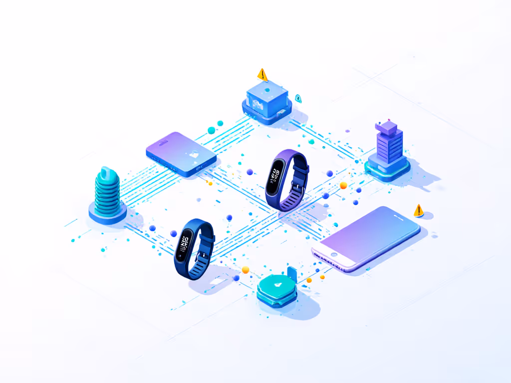 health_data_flow_chart_showing_user_to_tracker_to_insurer_via_third_parties